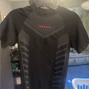 YoungLA Black Superhero Compression Tee